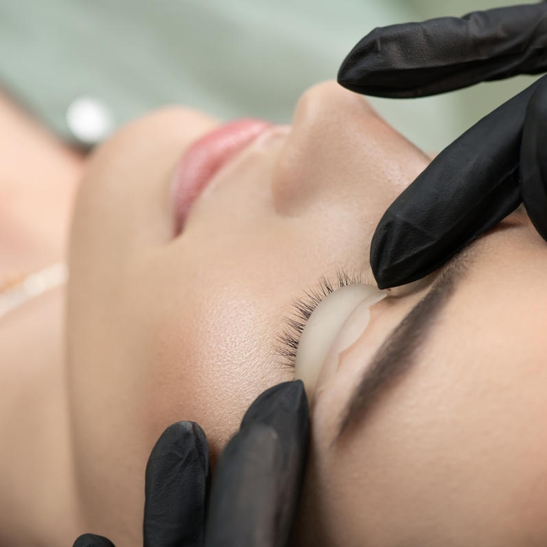 lash and brow treatment