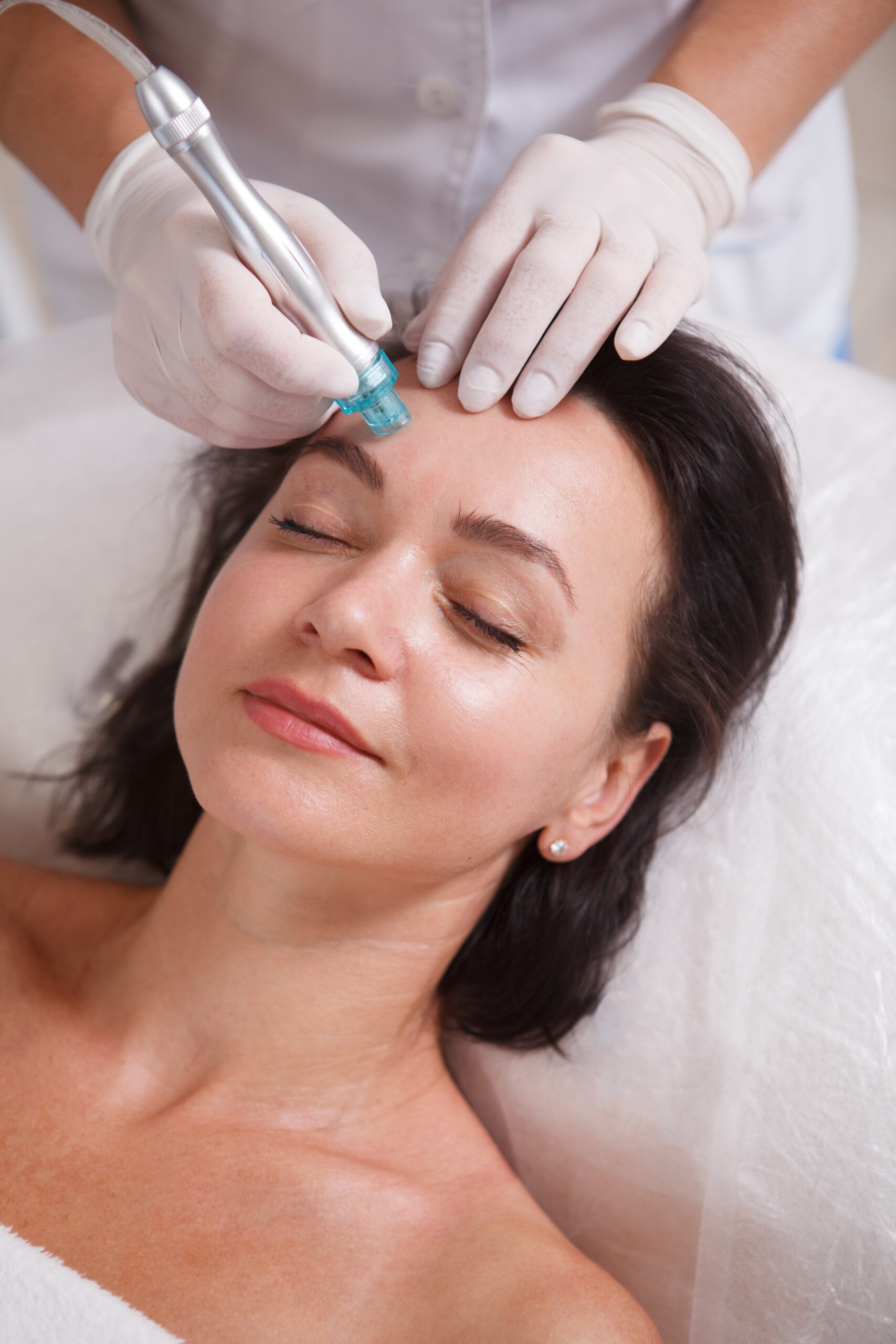 Hydro-Glow facial treatment at Blue Door Skin Studio Renton WA